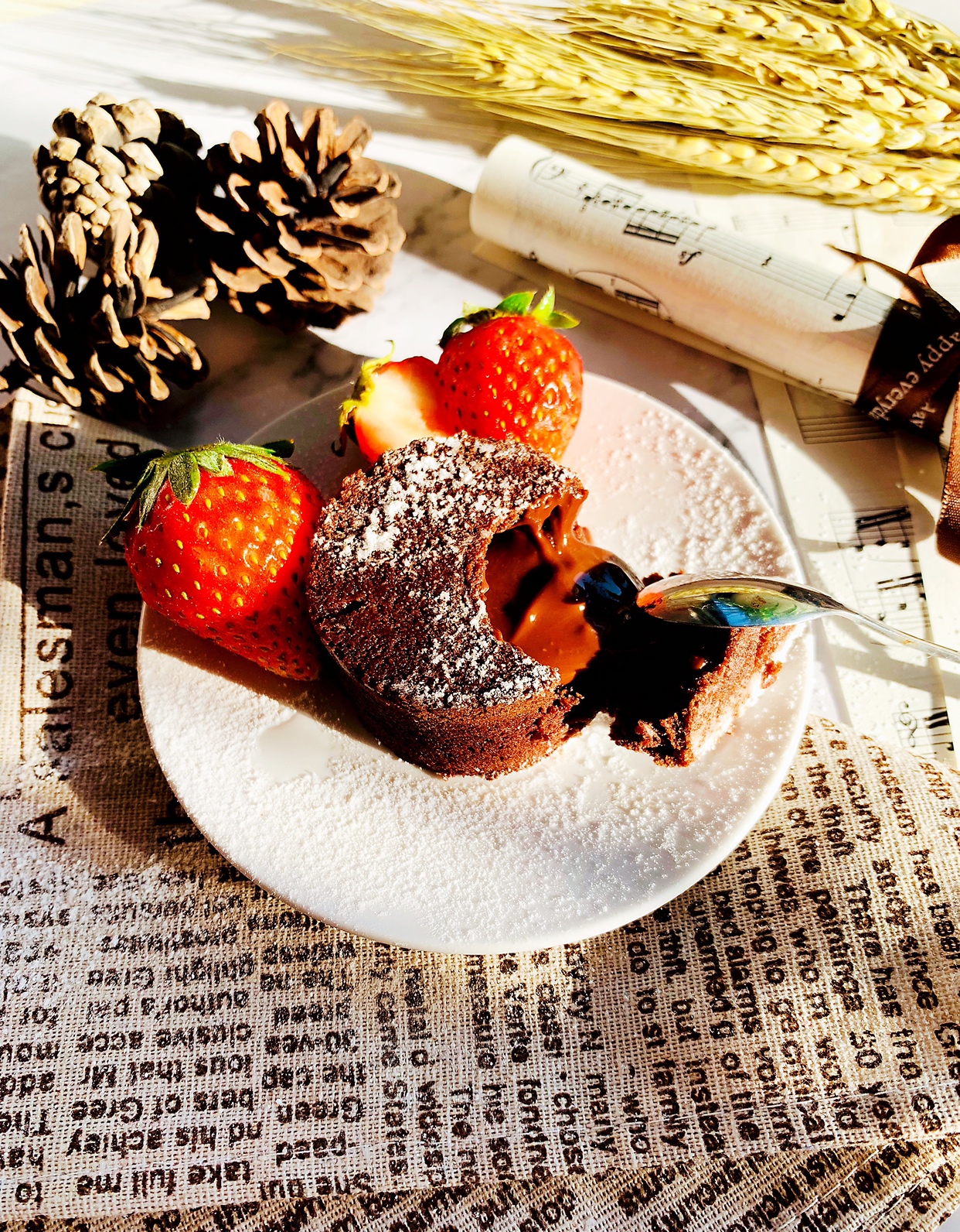 熔岩巧克力蛋糕---心太软的做法