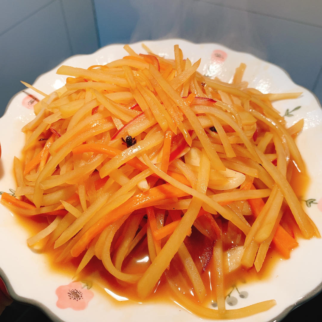 在家也能做出馆子味儿的醋溜/炝炒/酸辣土豆丝（就是那道看似简单，实则步步玄机的土豆丝）
