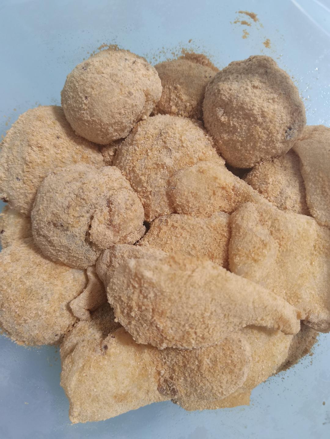 隔天还是软软糯糯的糯米糍/懒人版“驴打滚”