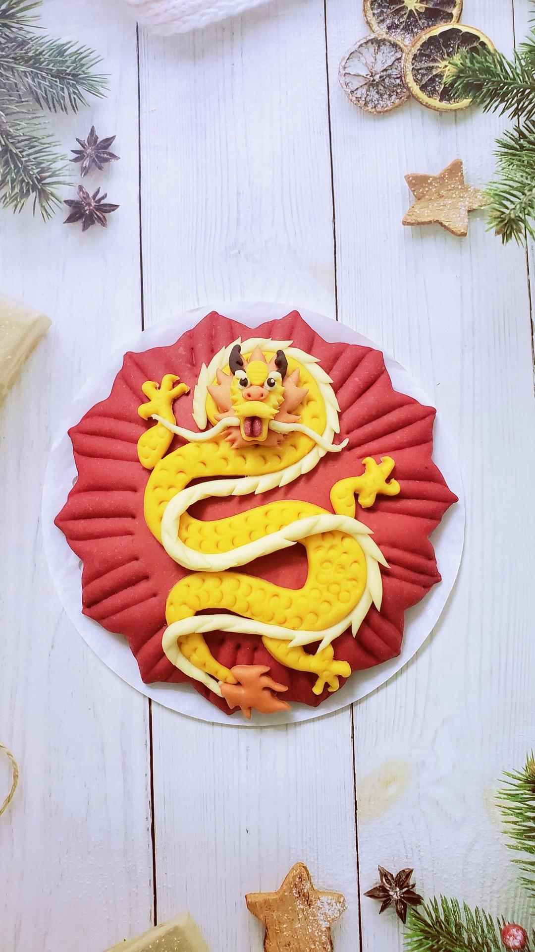 🧨2024龙年爆款｜国潮祥龙馒头🧧鸿运当头