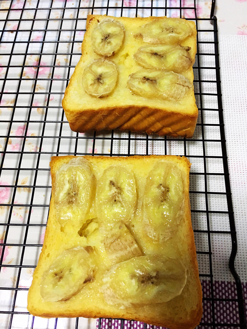 好吃到哭的香蕉烤吐司❗️酥脆香甜❗️零失败❗️