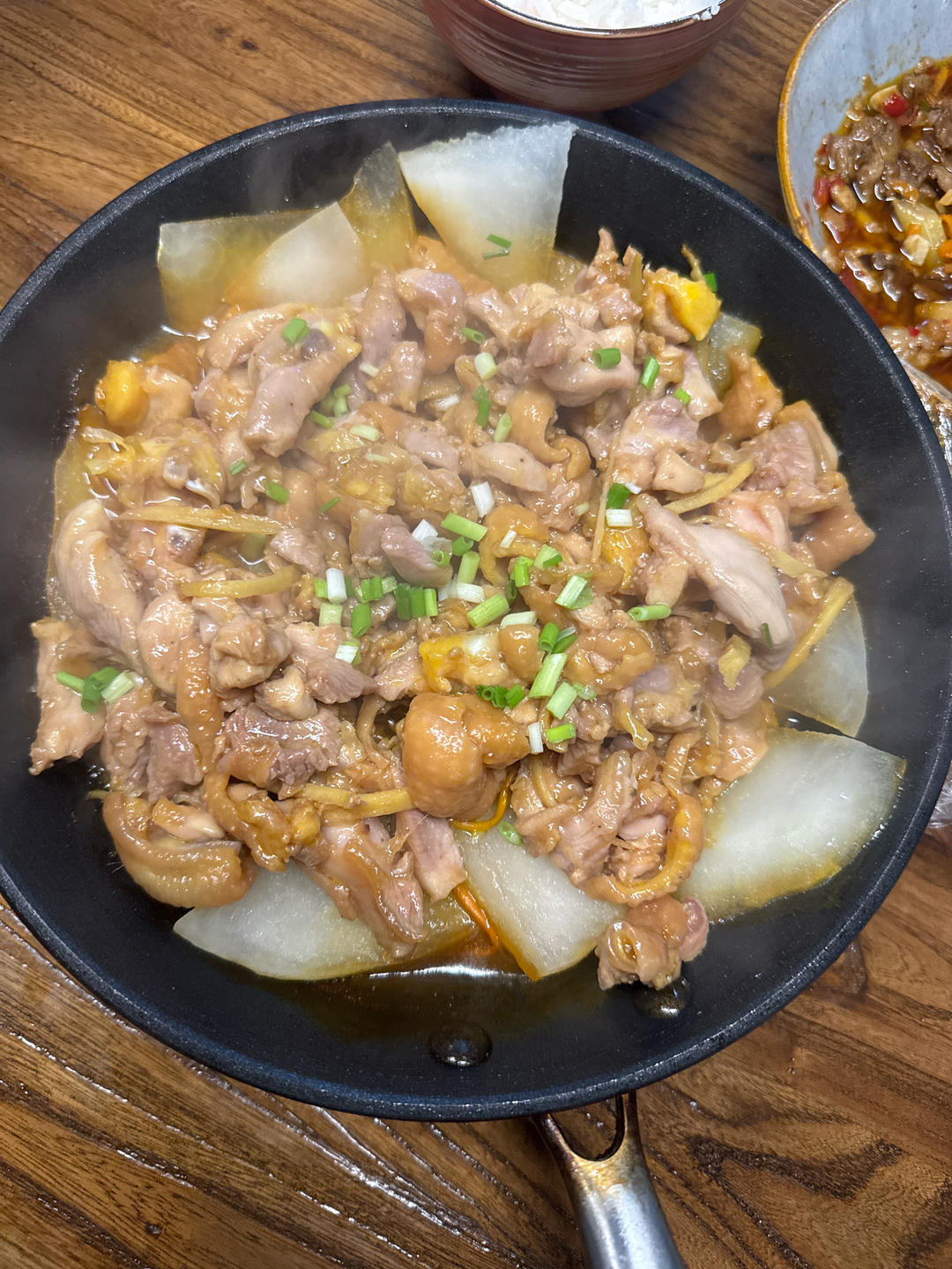 冬瓜虫草花鸡腿（桑拿鸡）