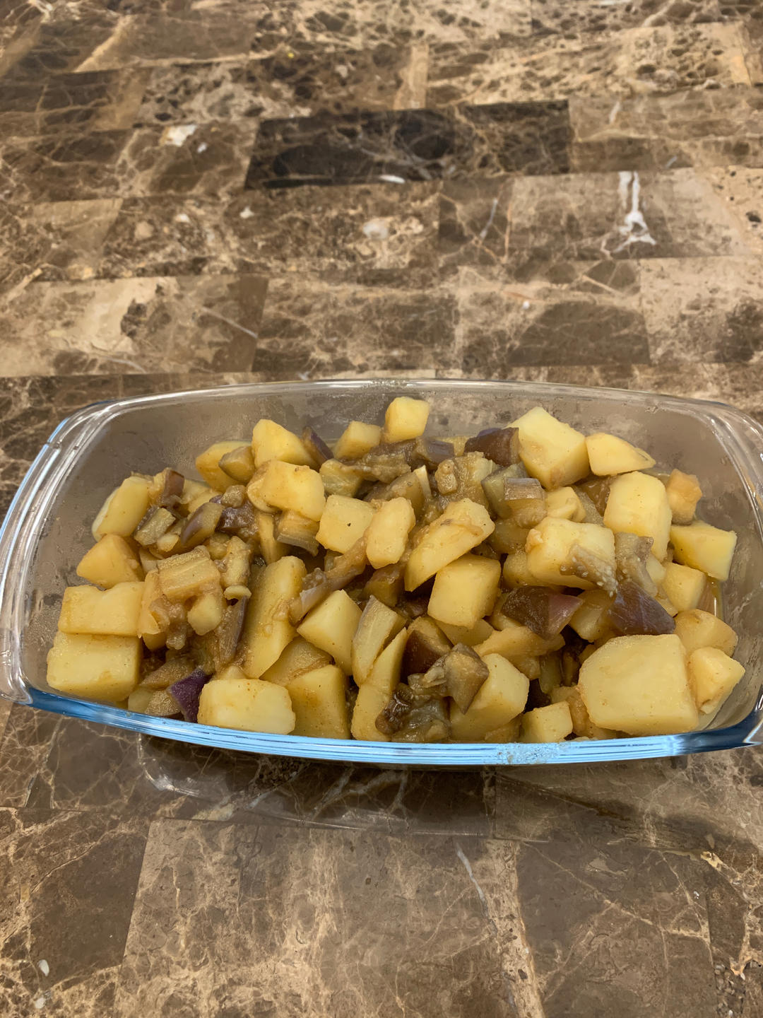 土豆炖茄子(东北菜)