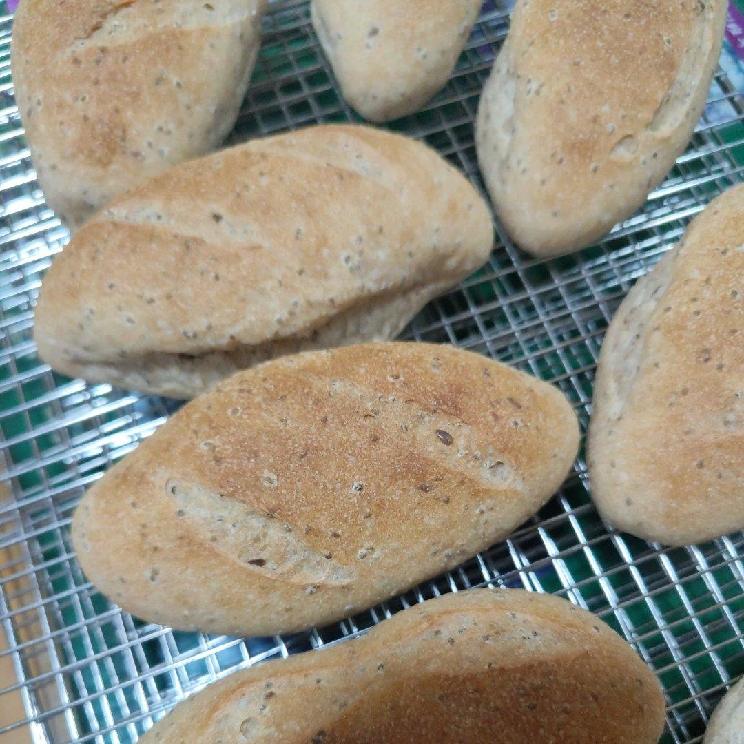 奇亚籽全麦主食餐包