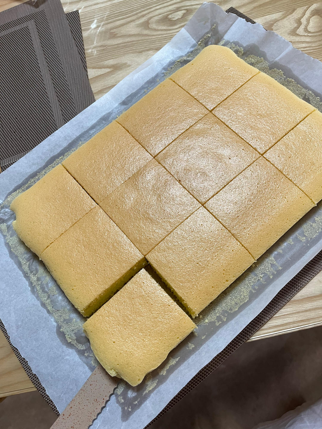 消耗椰浆第一弹——椰浆古早蛋糕