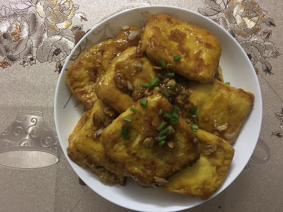无敌好吃的香煎豆腐