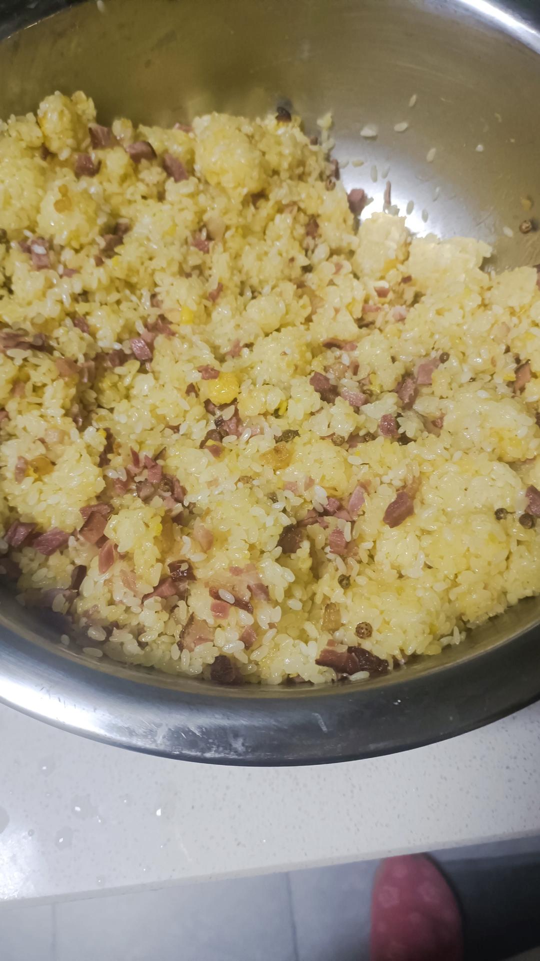 重庆腊肉糯米圆子