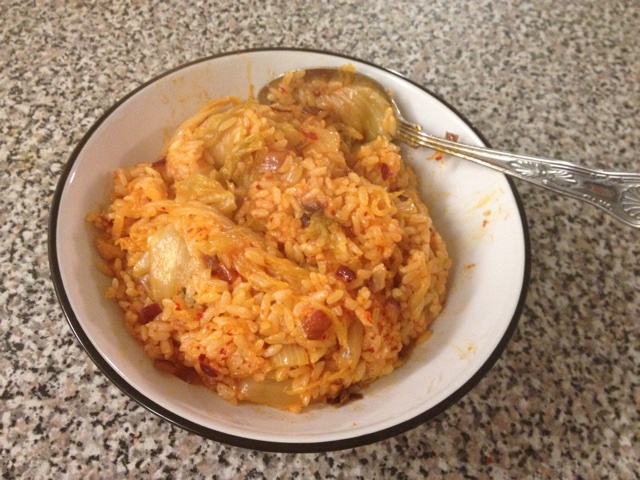 辣白菜炒饭