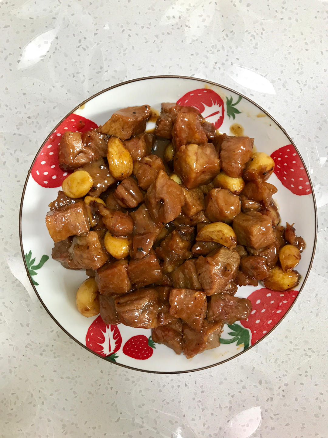 黑椒蒜香牛肉粒