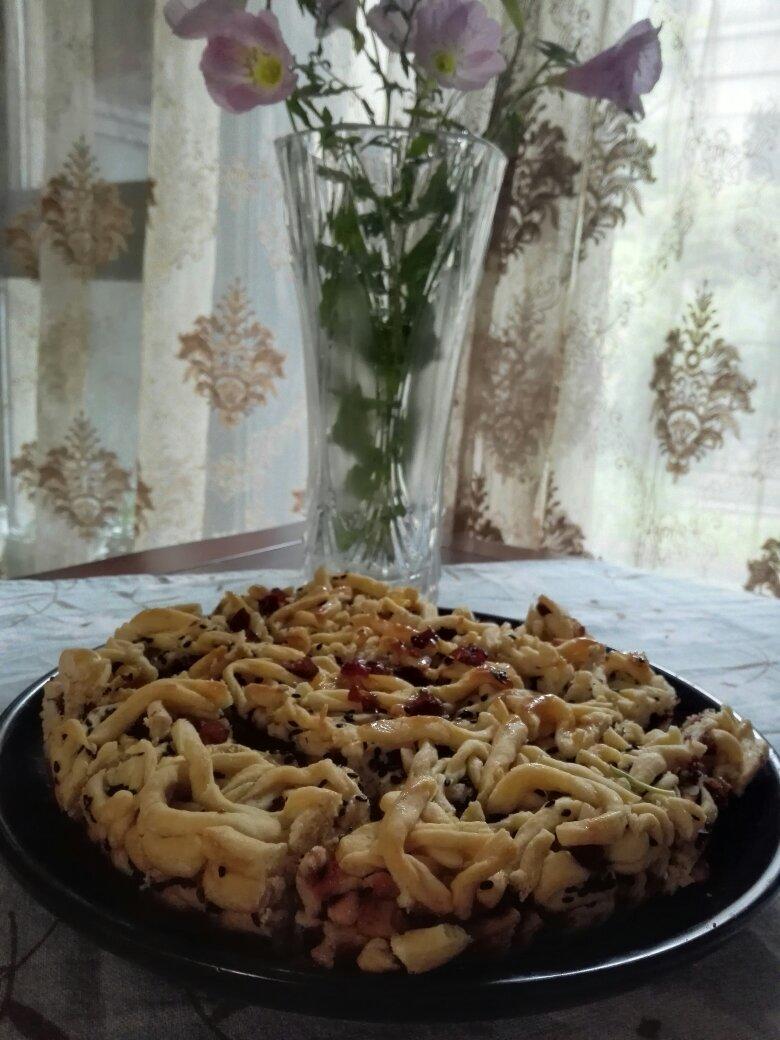 无油果仁沙琪玛电饭锅版 宝宝辅食食谱