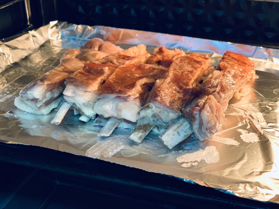 地道蒙餐：烤羊排(家用烤箱版)