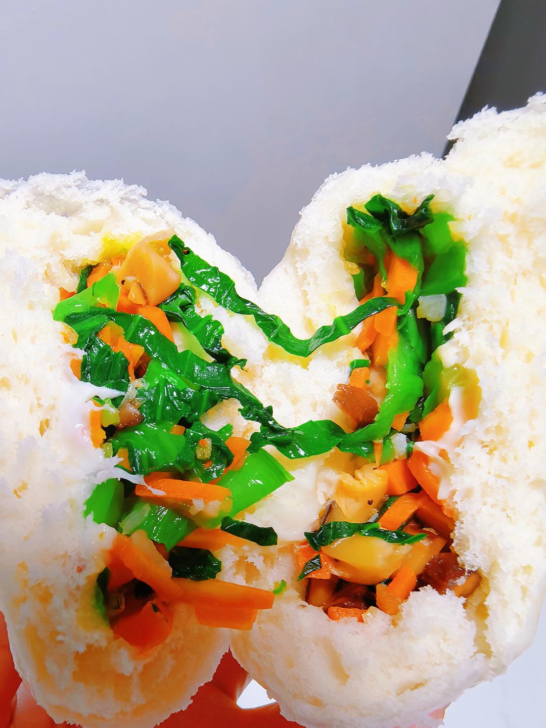 纯奶手撕吐司的做法 步骤1