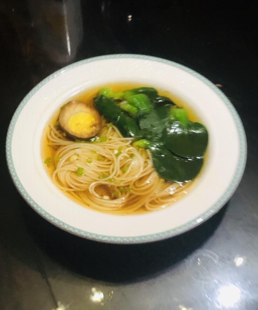 快手早餐之元气清汤面