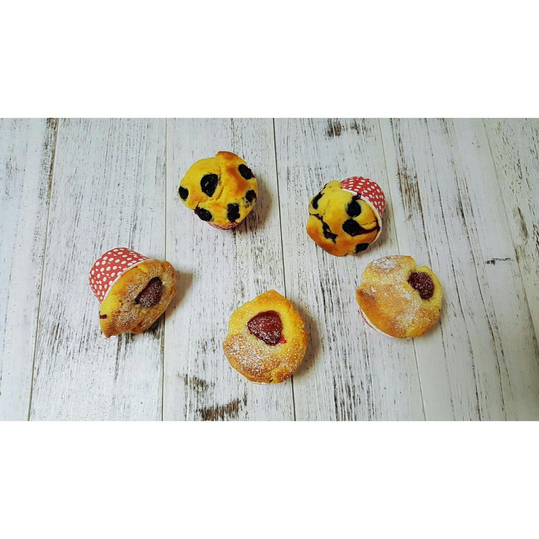 一整颗草莓の马芬