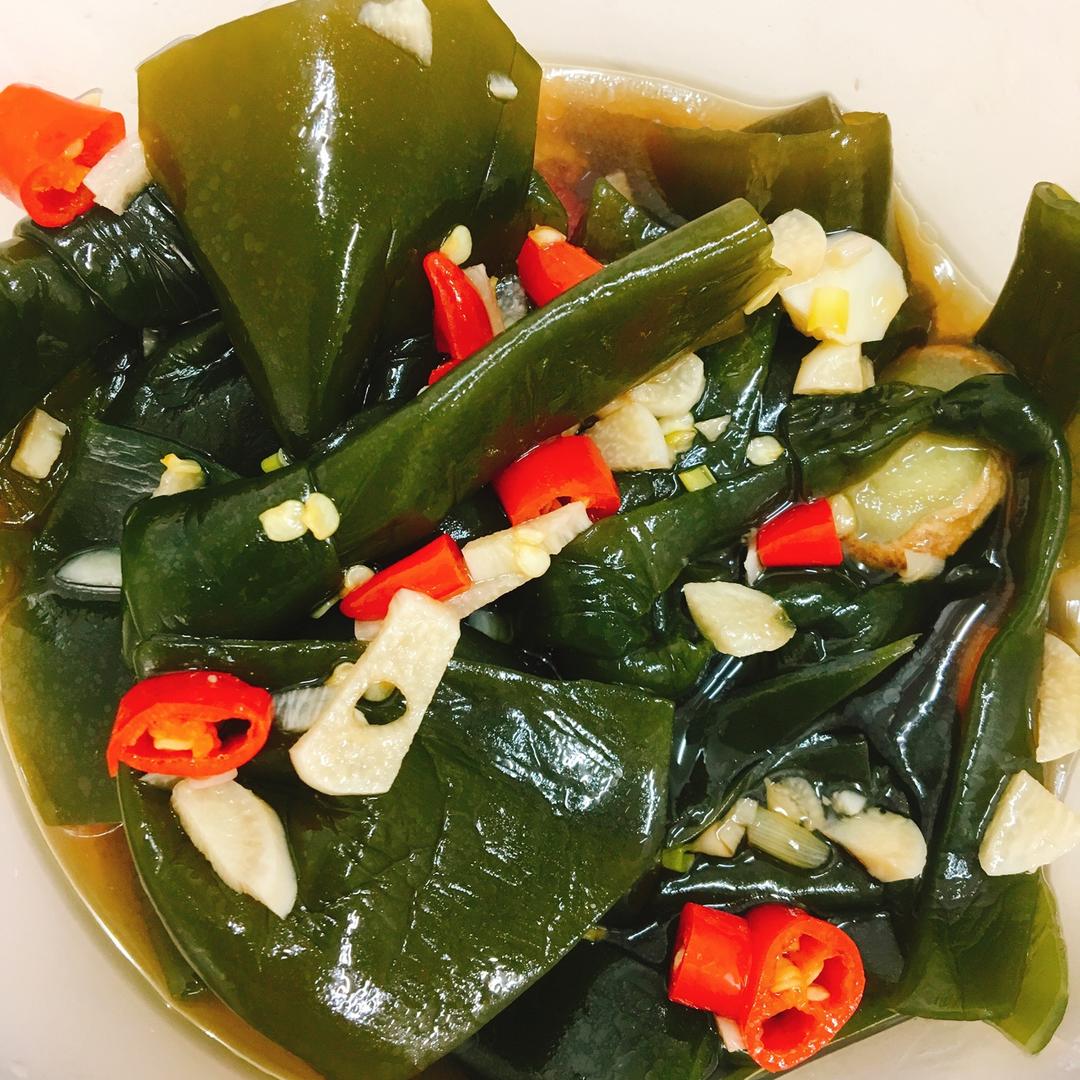 凉拌海带结 偏执的自导自演先生做的凉拌海带结