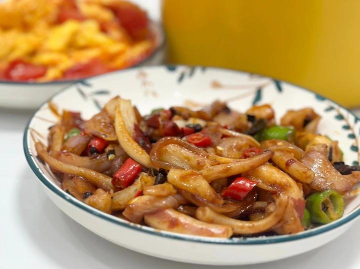 香辣鱿鱼须｜秒杀路边摊