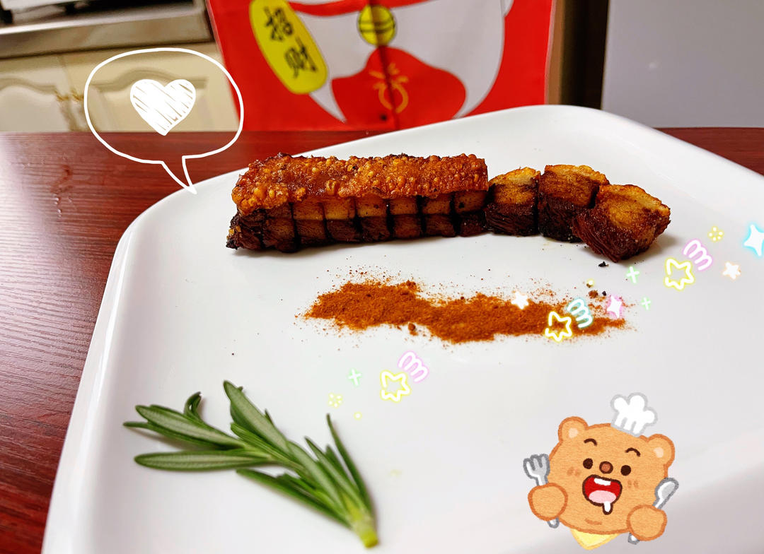 网红版🔥烤箱脆皮五花肉㊙️外脆里嫩生酮必吃