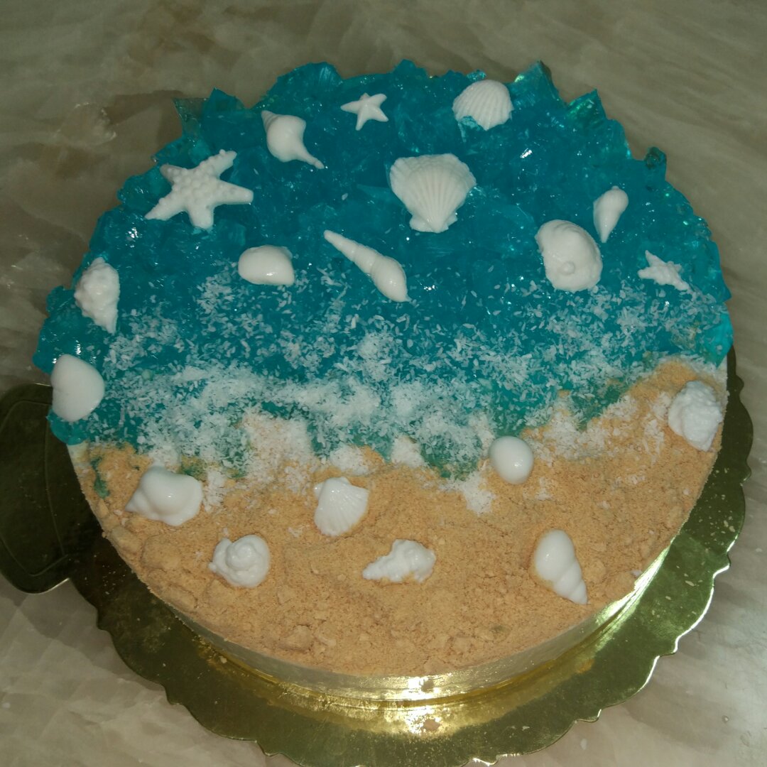 海洋酸奶慕斯蛋糕