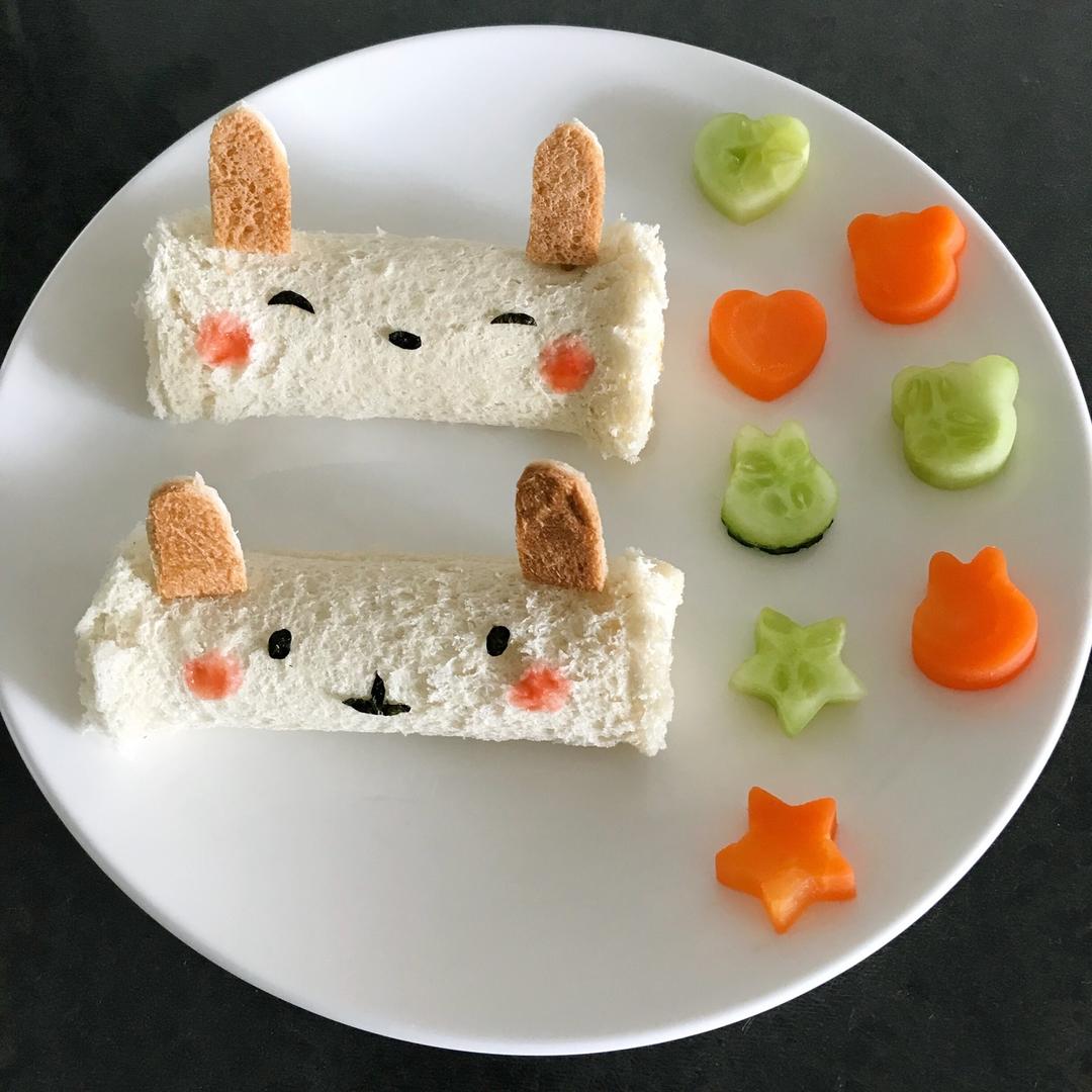 乖乖兔🐰造型吐司