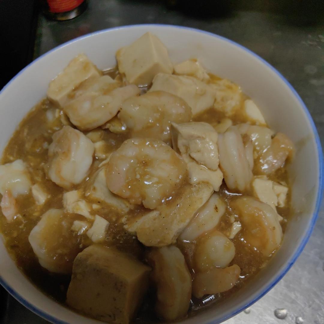 虾仁豆腐