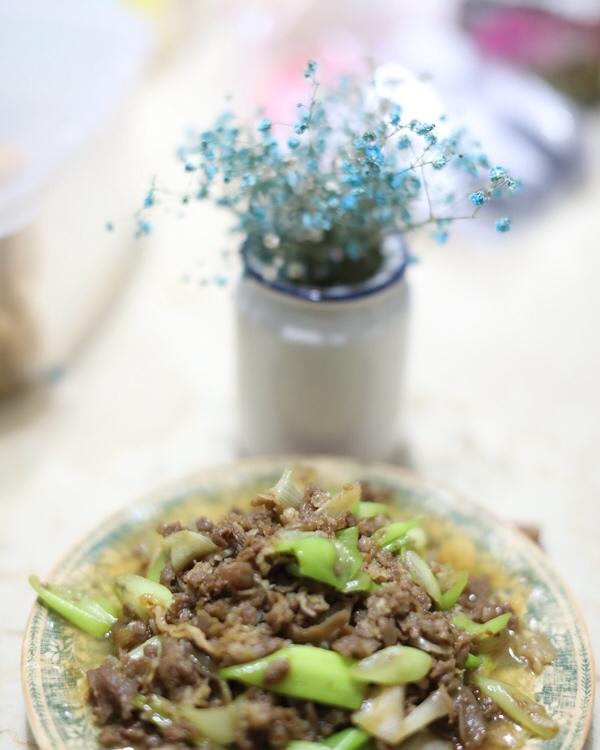 葱爆羊肉