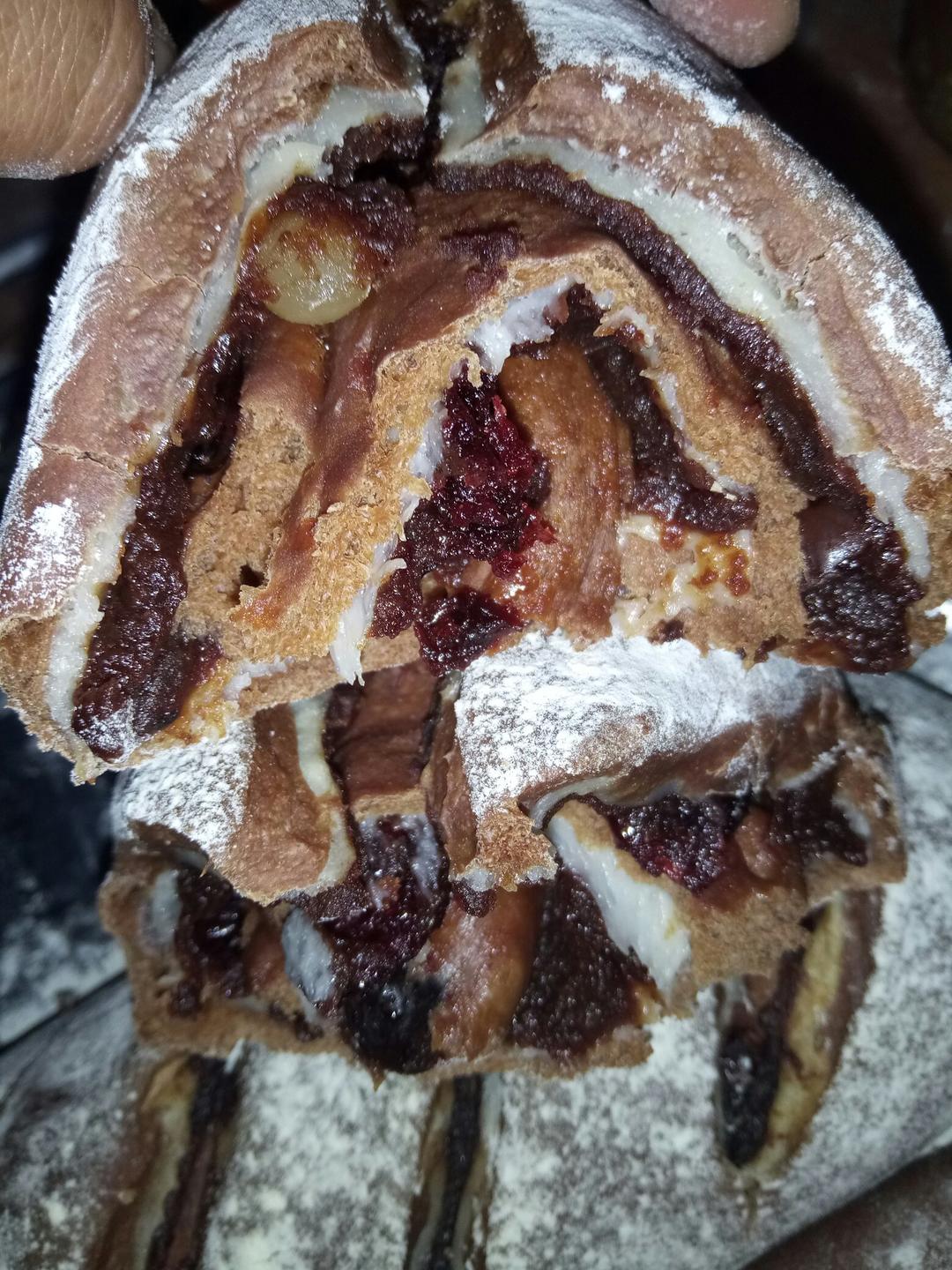 可可麻薯软欧