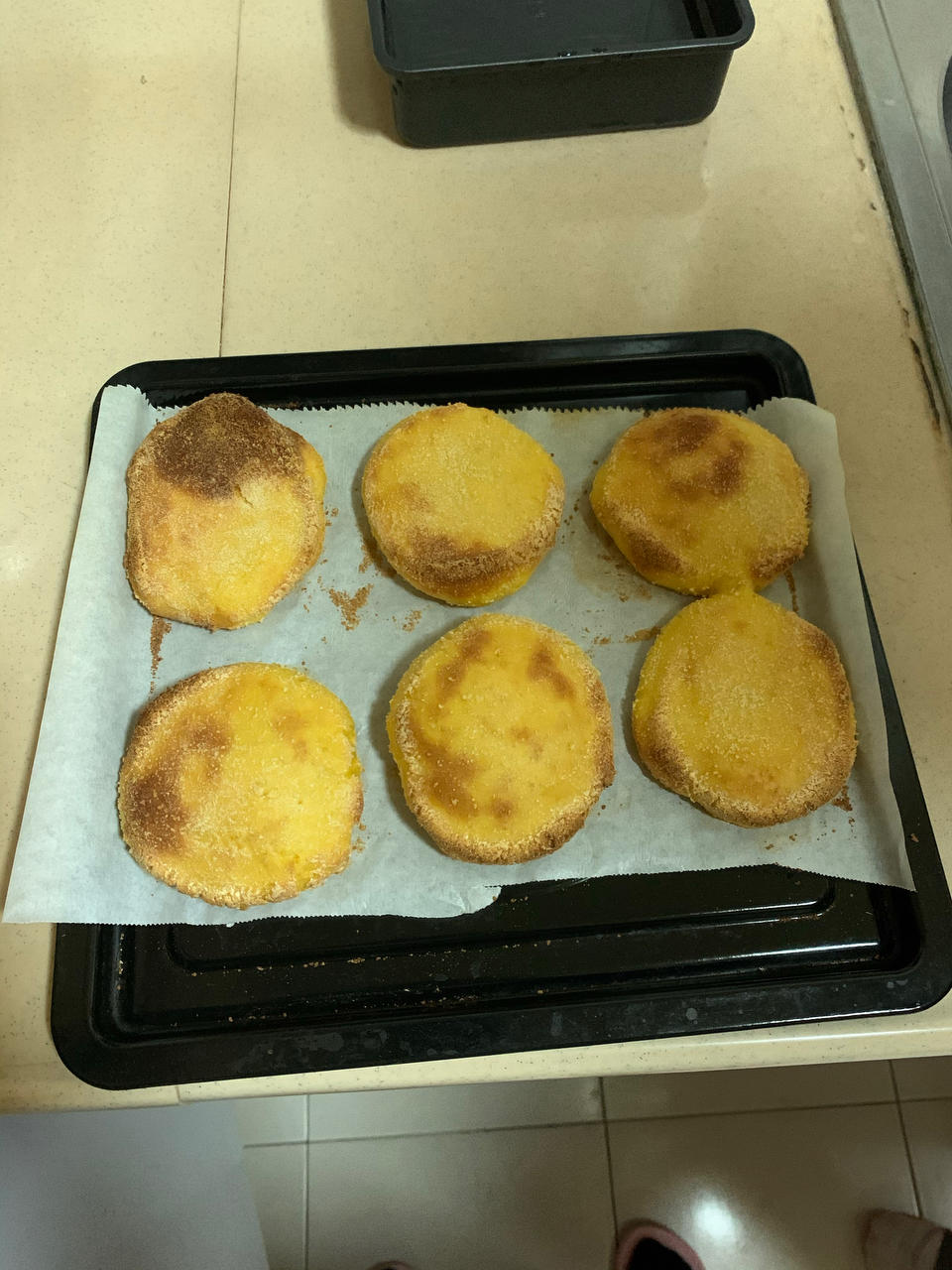 简易新手烤箱版南瓜饼