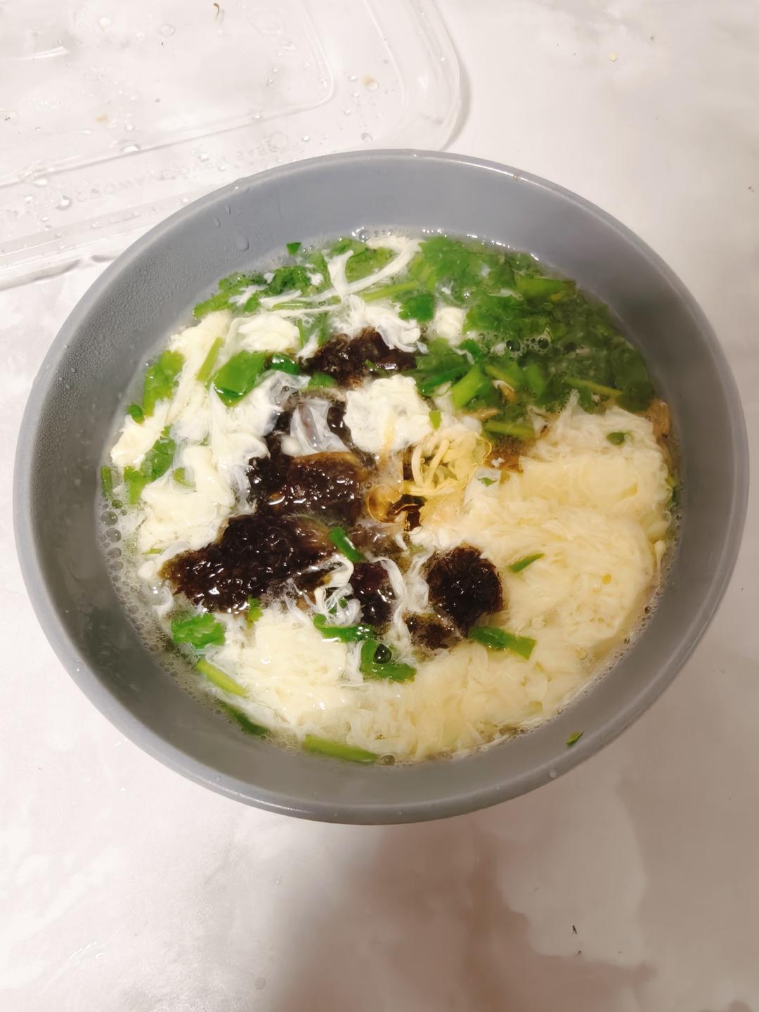 最鲜美好喝的「紫菜蛋花汤」