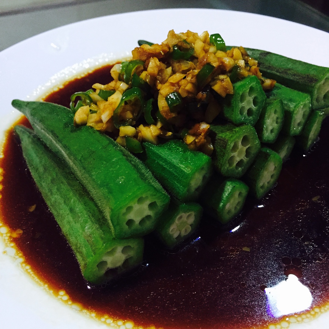 蒜蓉秋葵
