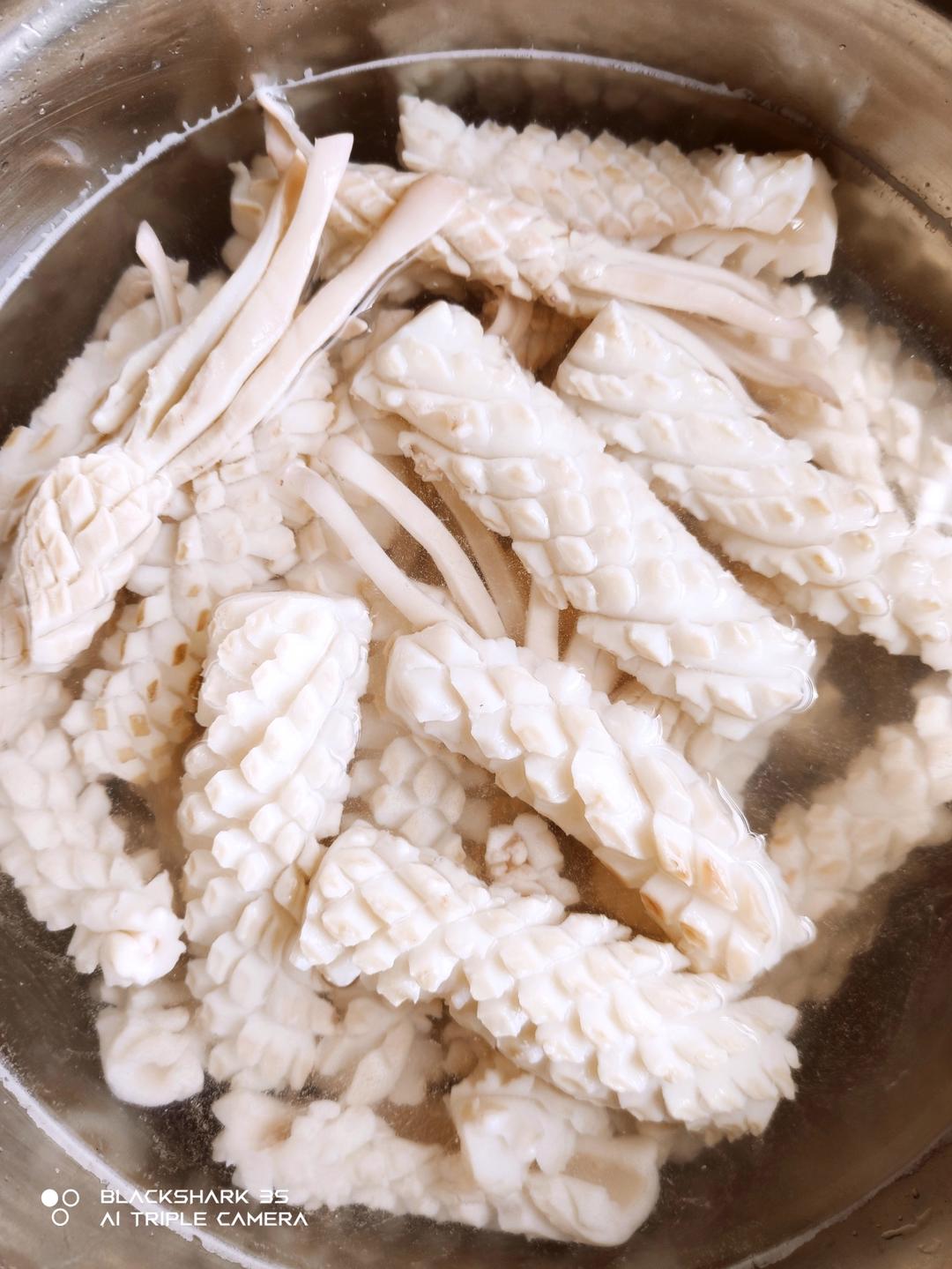 鱿鱼清理