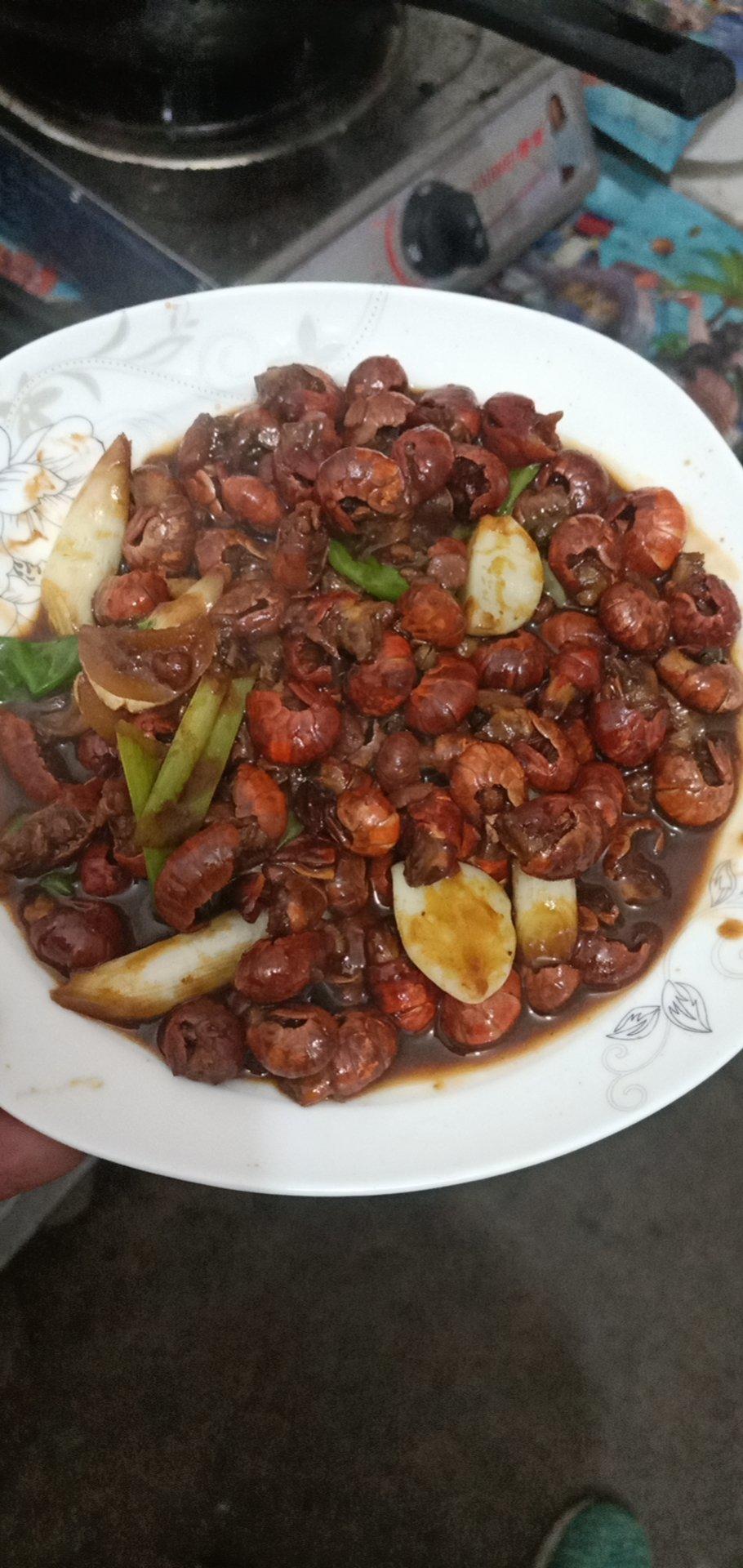 允指五香炒虾尾