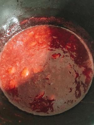 （电饭锅版本，好操作，不易糊）自制草莓酱，让美好长留在生活中的做法 步骤4