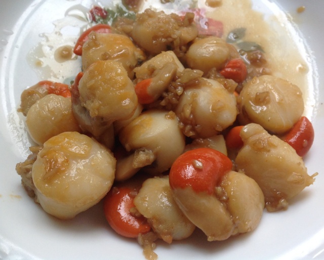 北美乱炖|蒜蓉没有粉丝煎扇贝