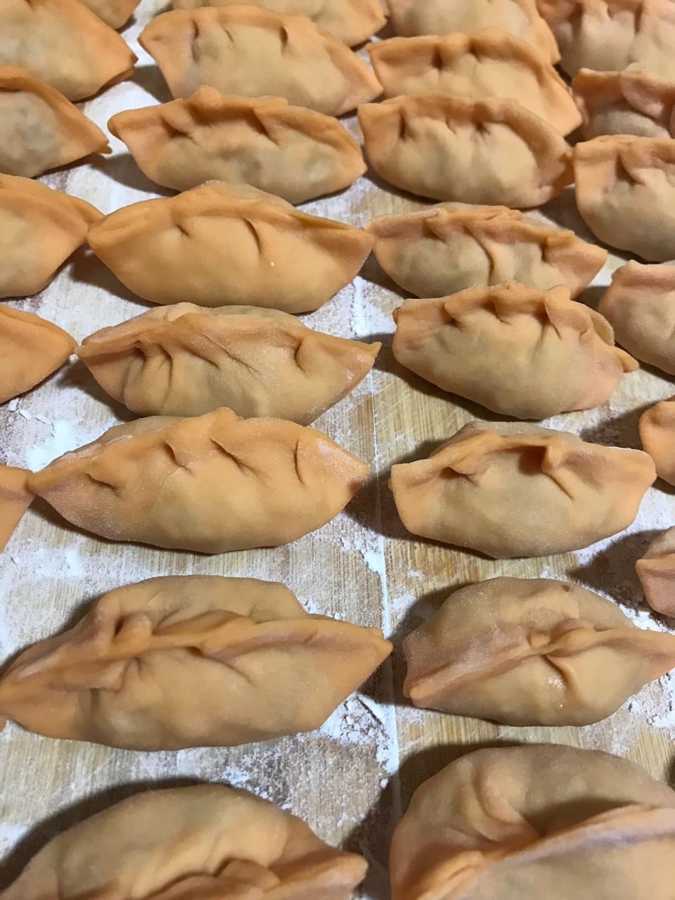 清甜红萝卜饺子