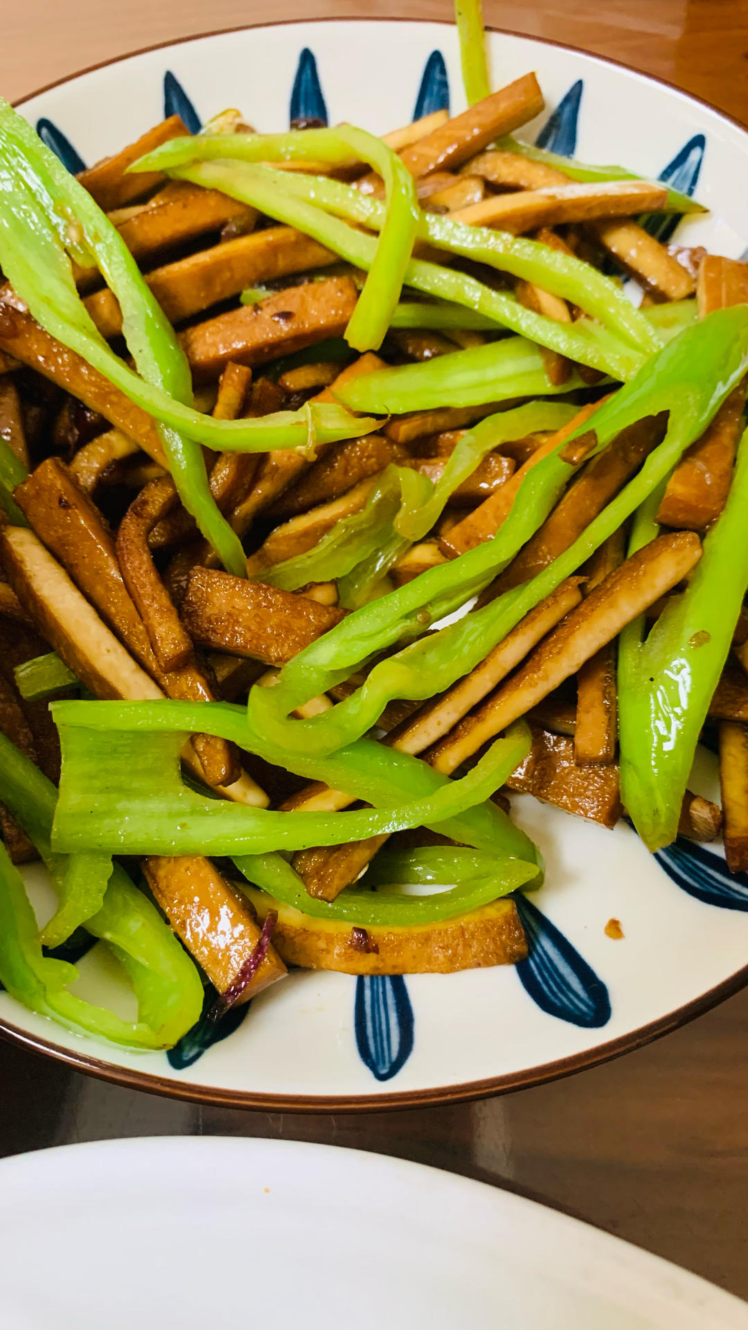 香干炒青椒