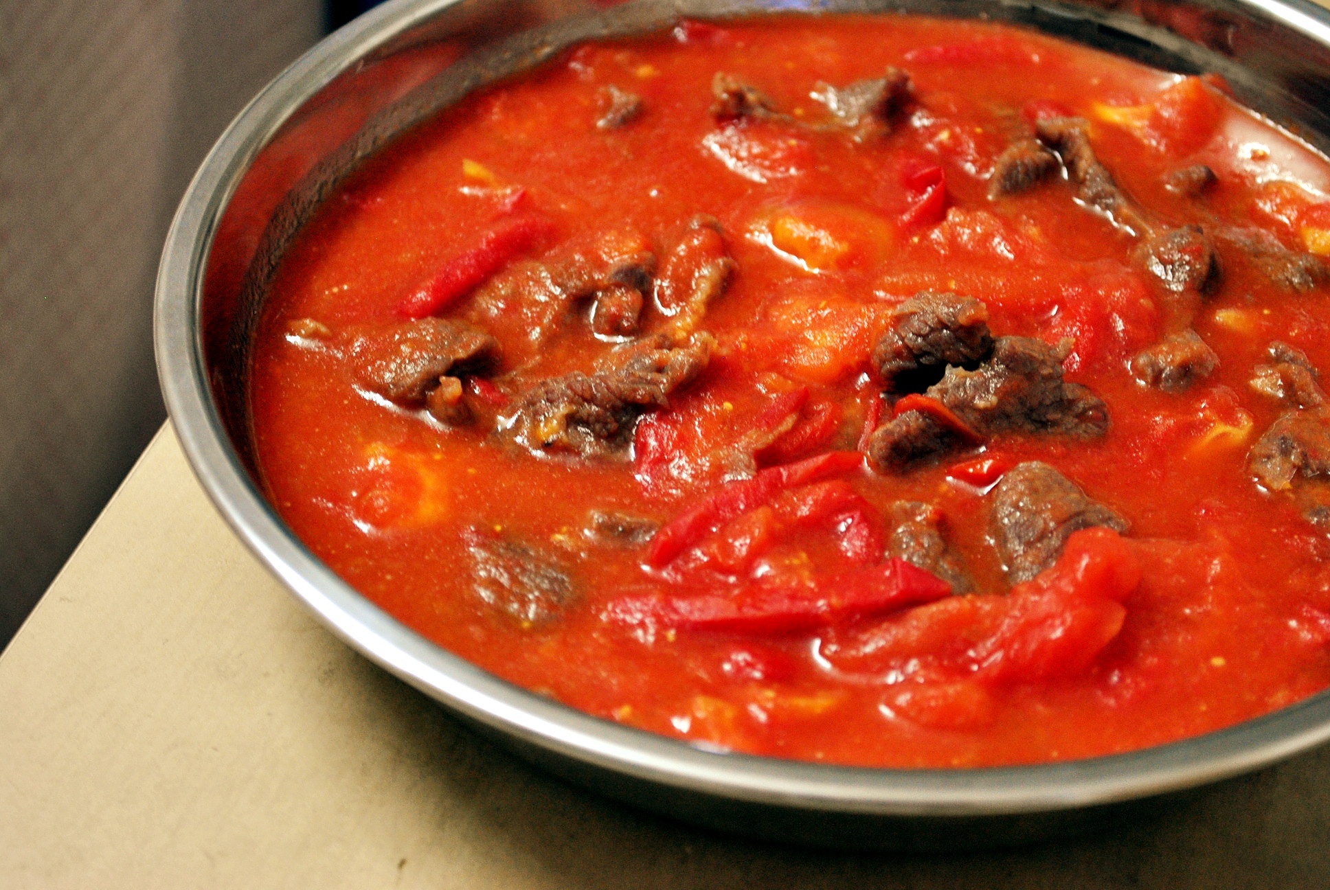 番茄酱牛肉的做法