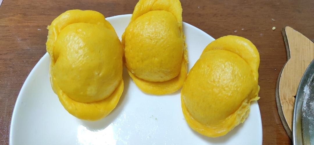 花样馒头🌺蒸南瓜金鱼馒头/蒸金元宝