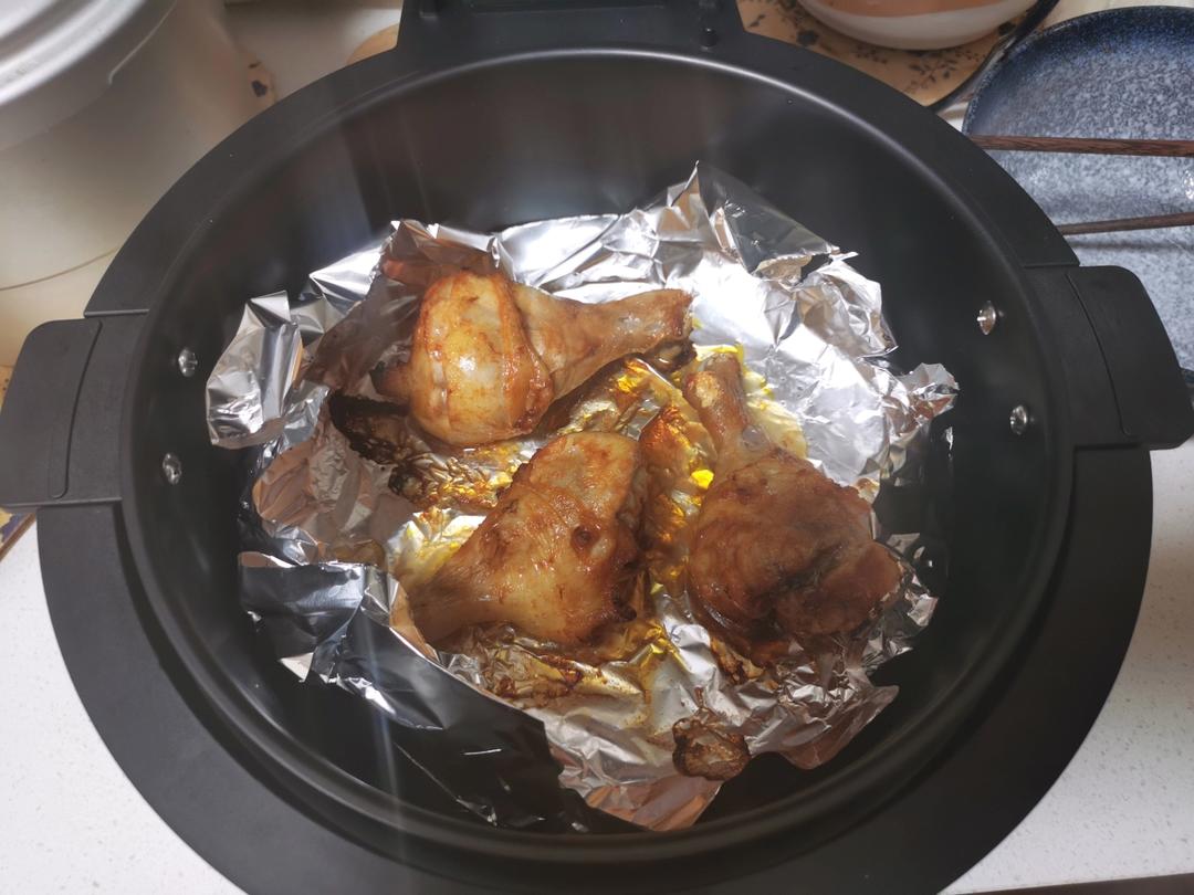 空气炸锅版🔥烤箱版🔥新奥尔良烤鸡腿🍗超简单！