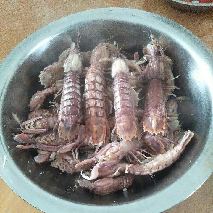 清煮皮皮虾