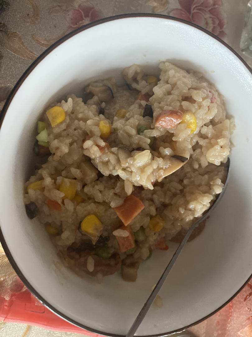 懒人必备～电饭煲腊肠焖饭