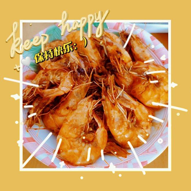 家庭版油焖大虾