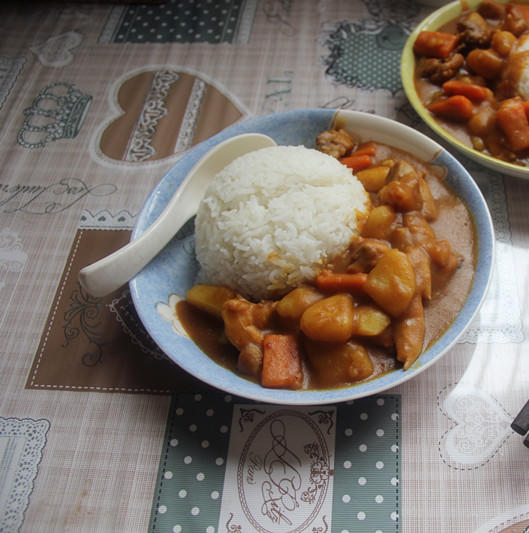 咖喱鸡肉饭