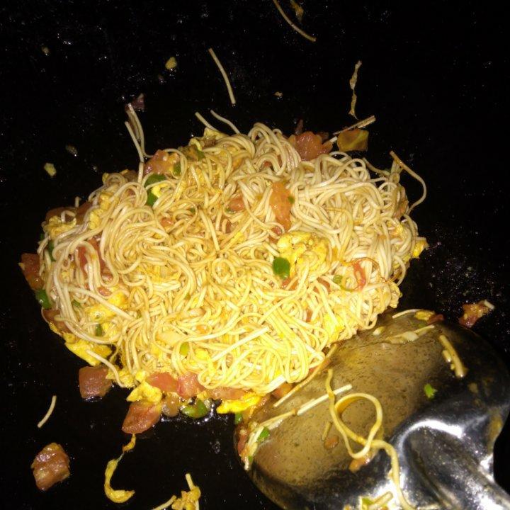 西红柿炒鸡蛋面