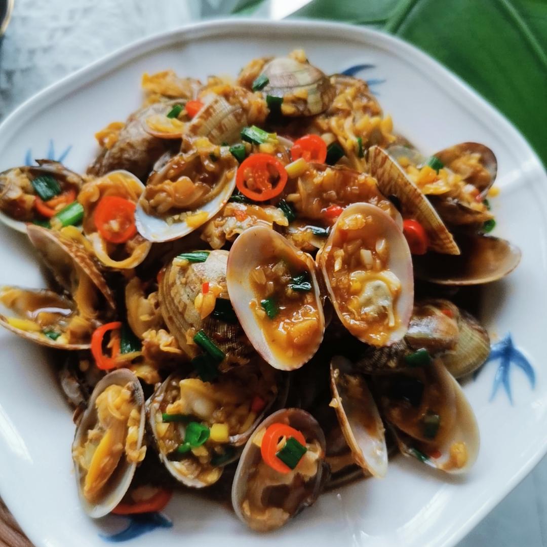 🔥巨下饭的 香辣蒜蓉花甲