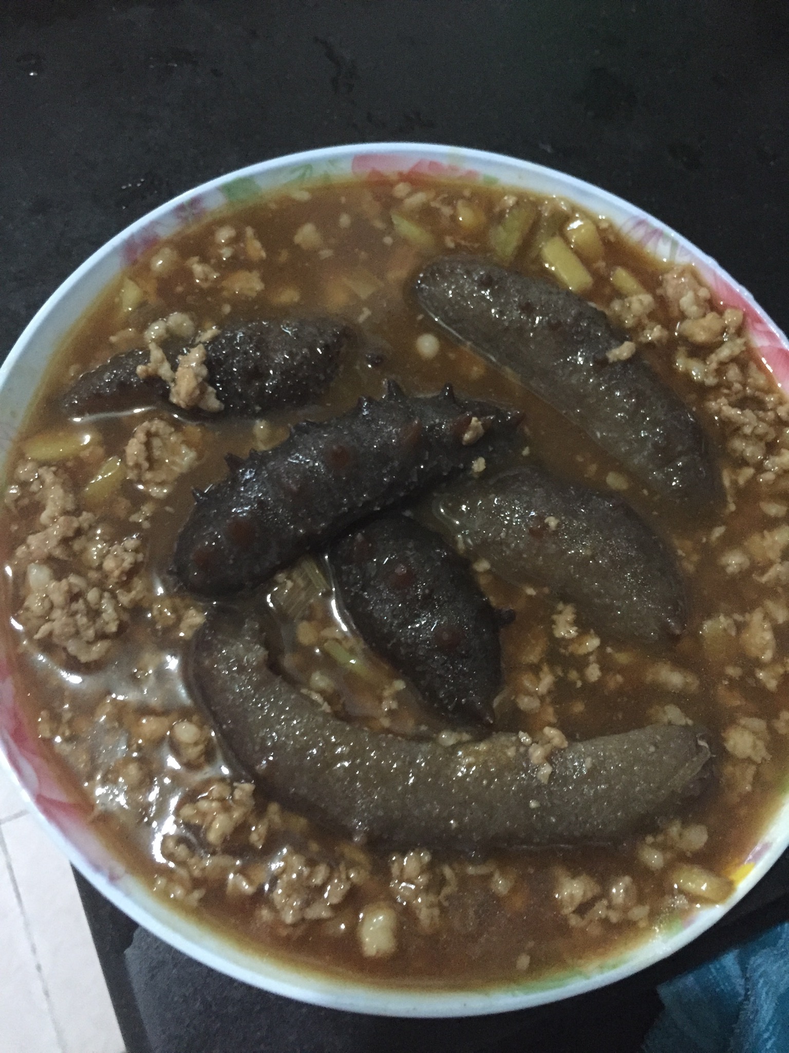 简易版肉末海参