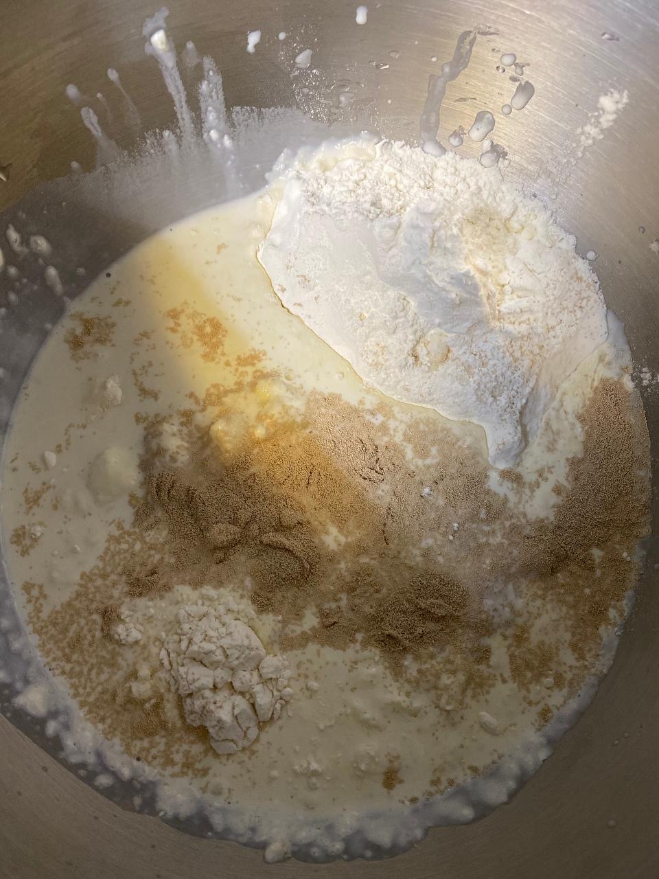 纯奶手撕吐司的做法 步骤1