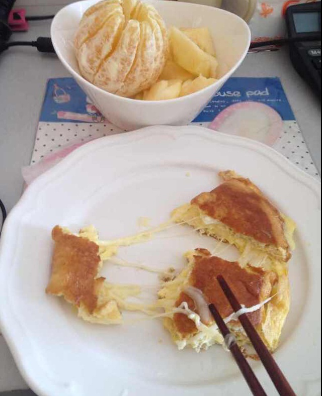 懒人版芝士煎蛋