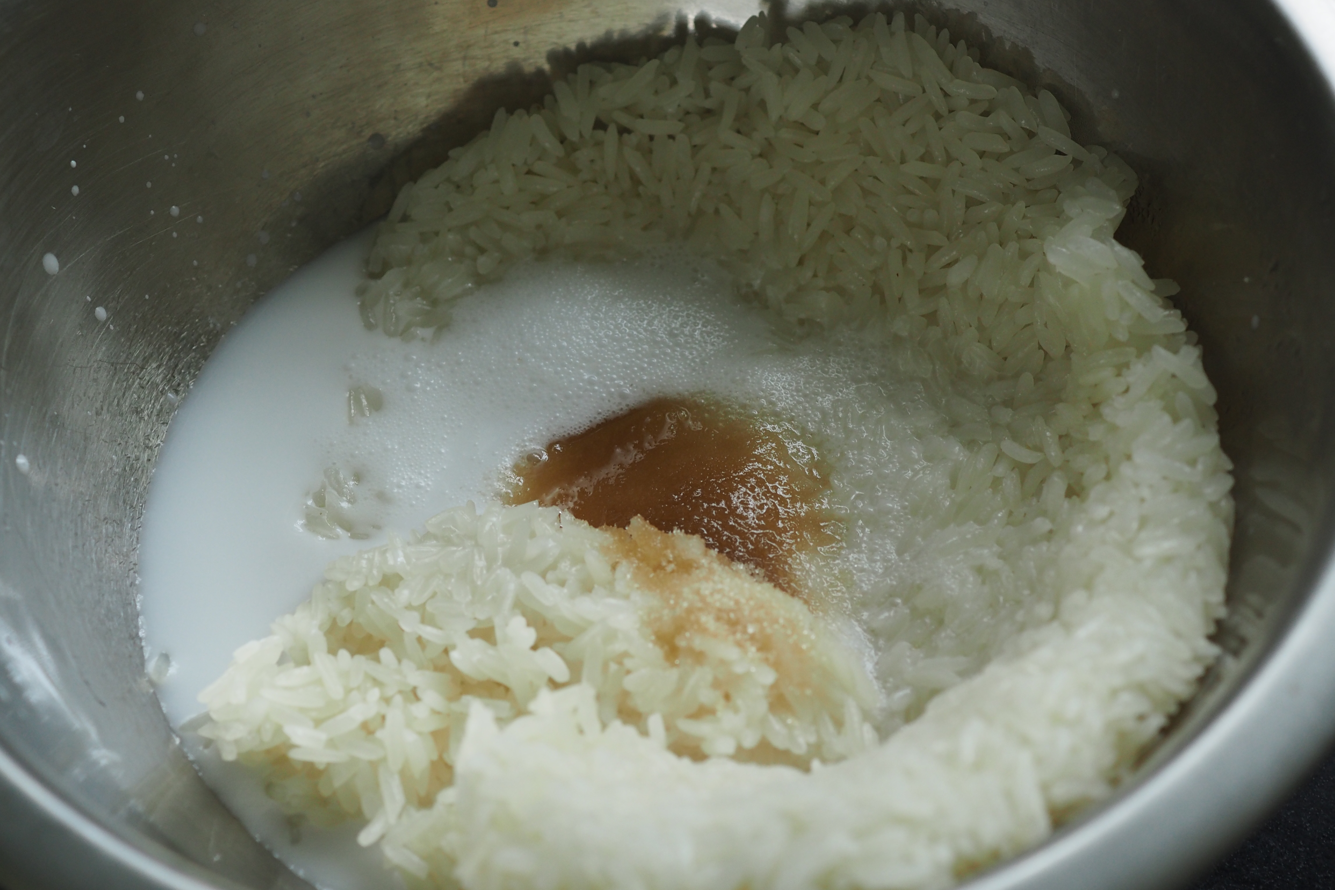 芒果糯米饭的做法 步骤4