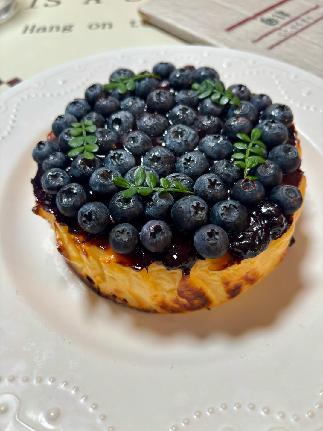 蓝莓巴斯克的做法