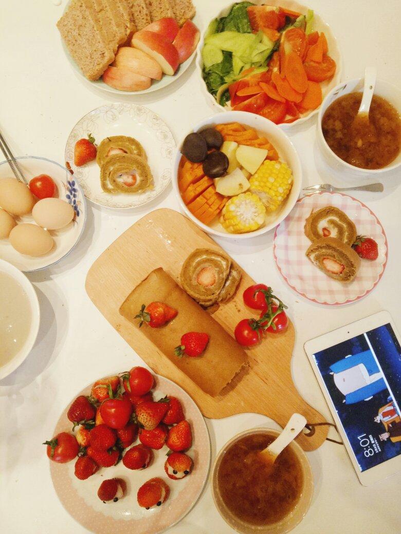 日式抹茶蛋糕卷